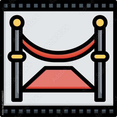 Red carpet leads to success at premiere event, symbolizing glamour, achievement, and anticipation for a memorable evening.