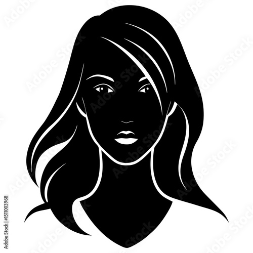 girl with long hair