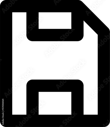floppy disc illustration on a white background    