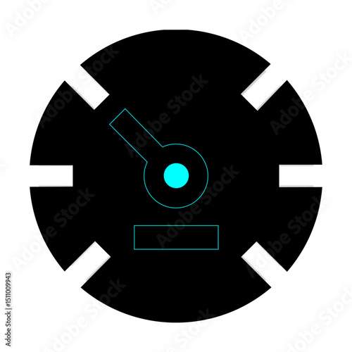 Speed icon. Internet technology concept. Icon in line style 