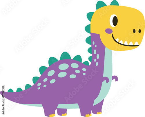 Cartoon dinosaur 