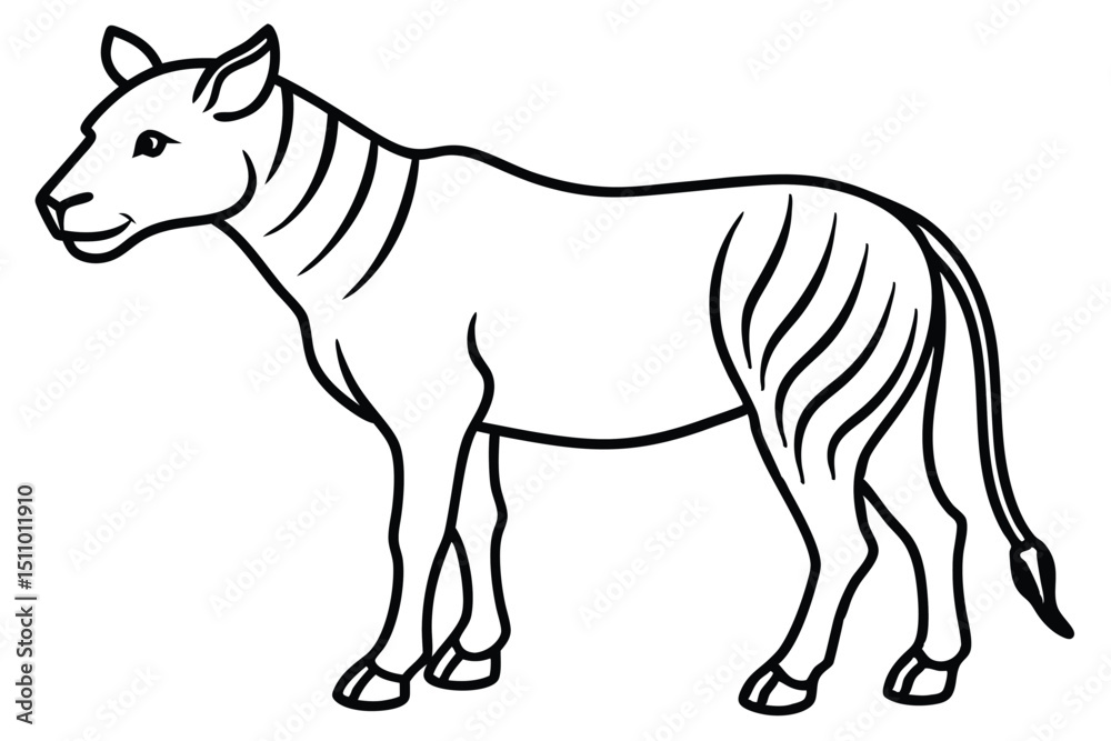 vector illustration of a horse vector illustration of a horse