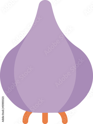 onion illustration on a white background   