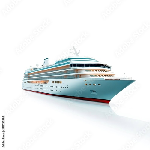 Wallpaper Mural Elegant Cruise Ship Long Exposure Photo Torontodigital.ca