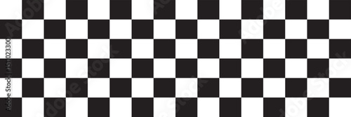 Black and white checkered pattern background vector presentation design