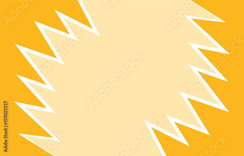 Abstract background with geometric spike line pattern and with some copy space area