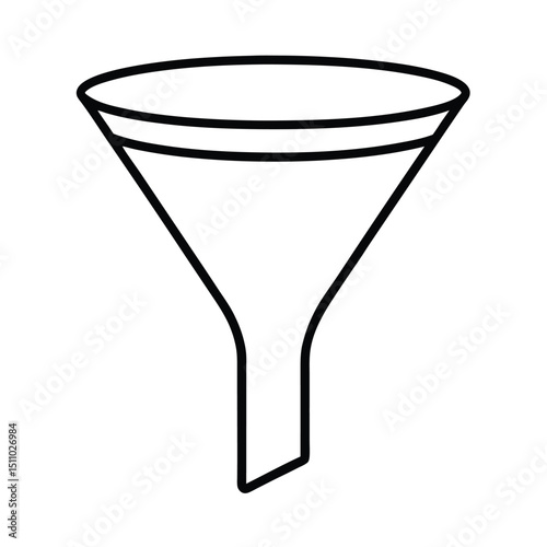 Funnel Icon Vector