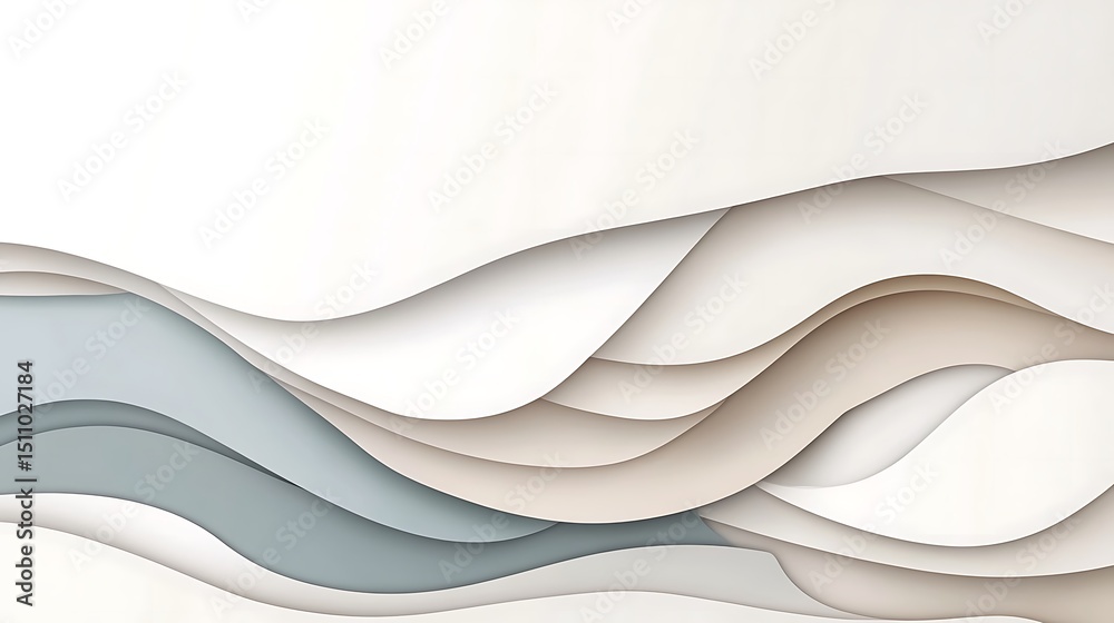 Obraz premium Abstract layered design