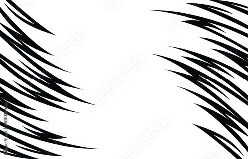Abstract background with geometric spike line pattern and with some copy space area