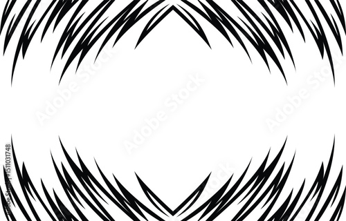 Abstract background with jagged lines pattern and with some copy space area