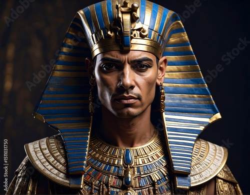 Egyptian king portrait