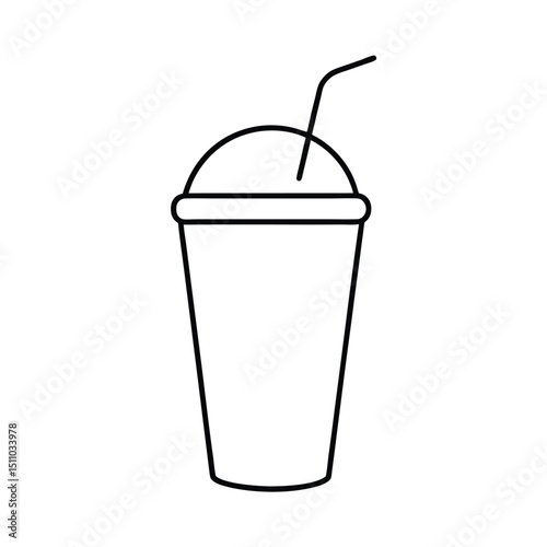 vector illustration of a drink