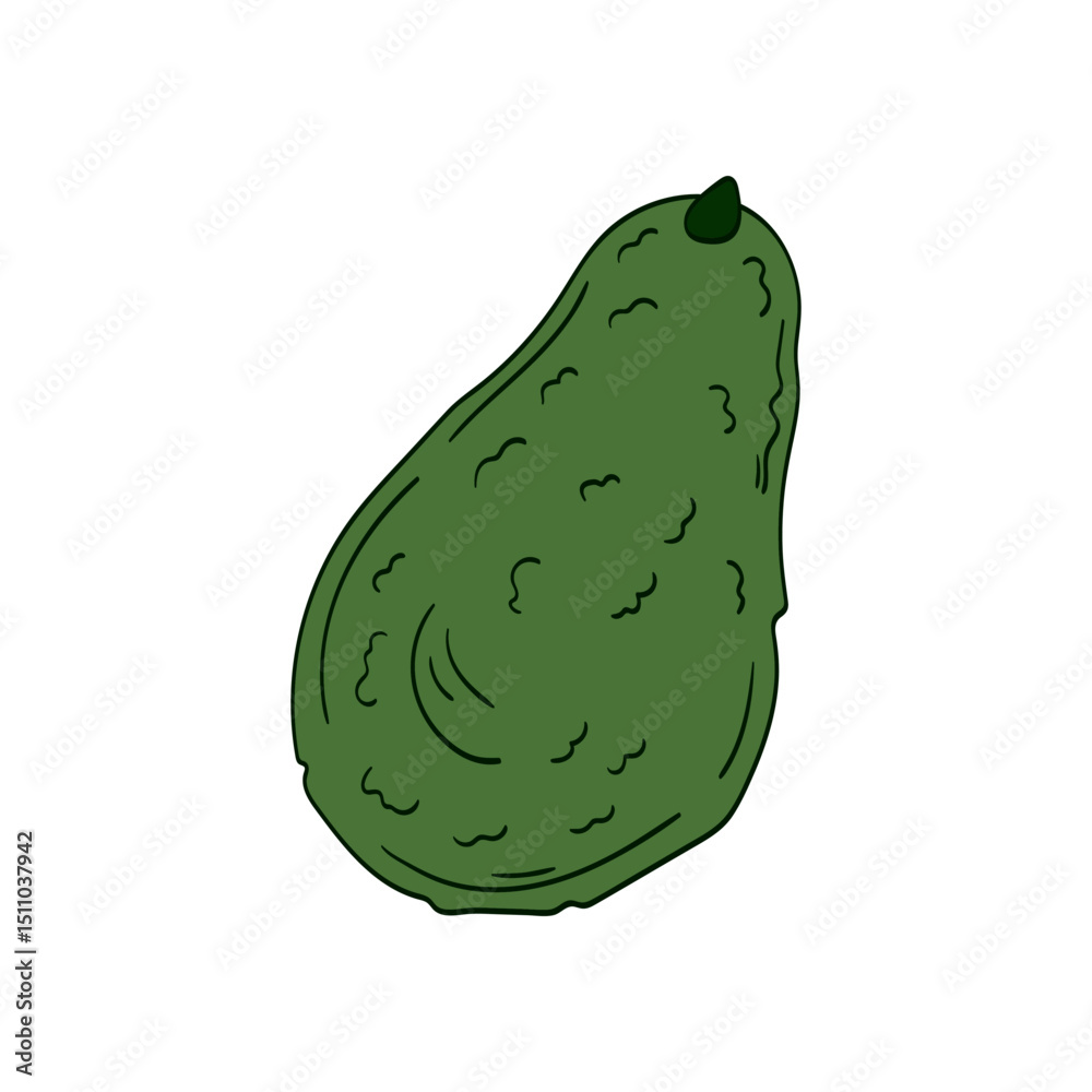 Naklejka premium Illustration in hand draw style. Icon, sign, sticker, pin, logo