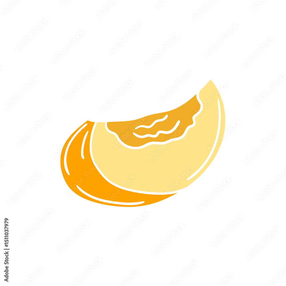 Fototapeta premium Illustration in hand draw style. Icon, sign, sticker, pin, logo