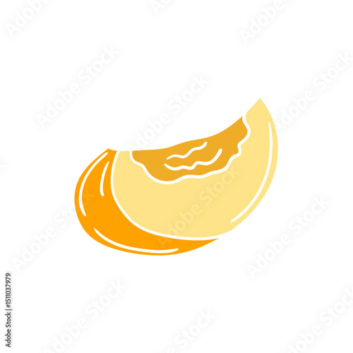 Illustration in hand draw style. Icon, sign, sticker, pin, logo