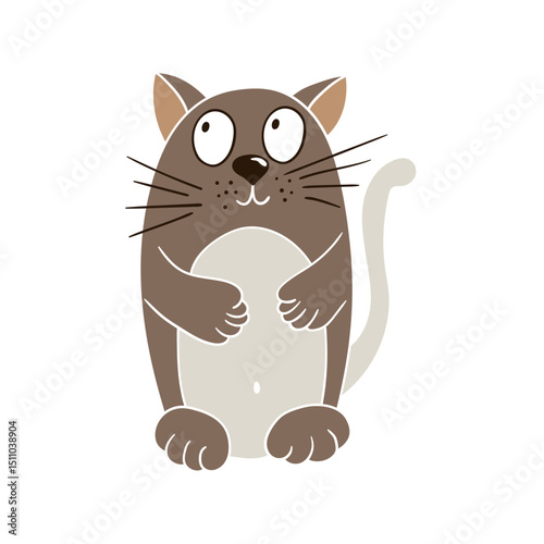Illustration in hand draw style. Icon, sign, sticker, pin, logo
