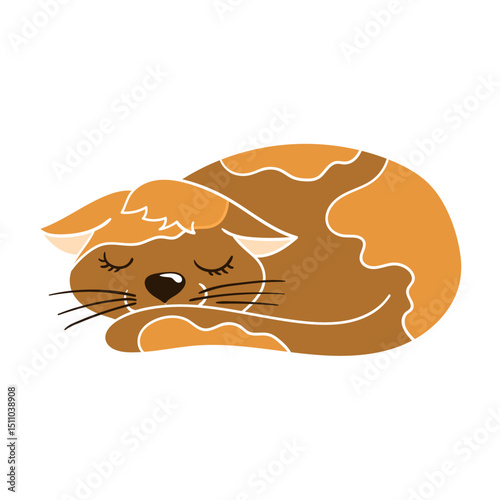 Illustration in hand draw style. Icon, sign, sticker, pin, logo