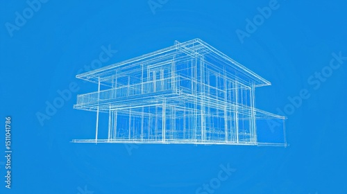 Architectural Design: Modern House Blueprint