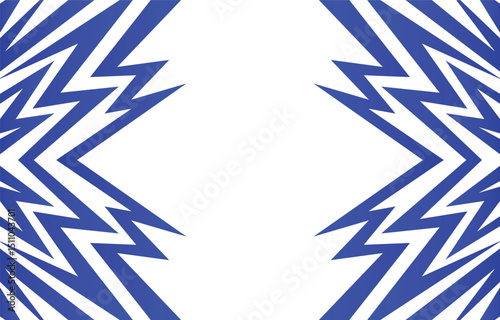 Abstract background with jagged gradient spikes pattern and with some copy space area