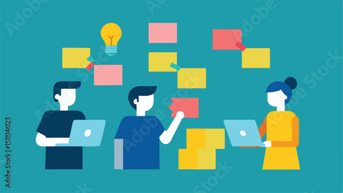 A diverse group of businesspeople utilize technology and a social network concept for digital communication and collaboration business meeting vector.