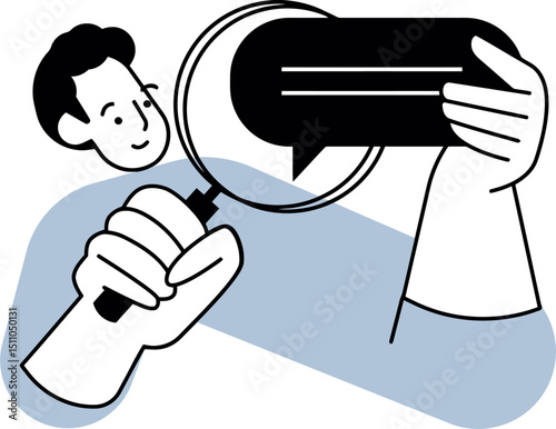Illustration man slingshot holding aiming hand arm target shooting cartoon vector design graphic art vector art illustration
