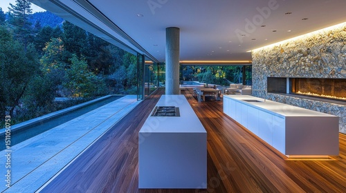 Modern Luxury Home with Stunning Outdoor View