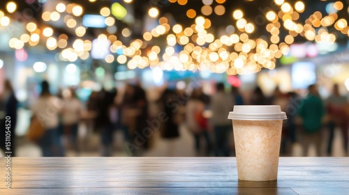 Cozy Coffee Break in a Festive Atmosphere