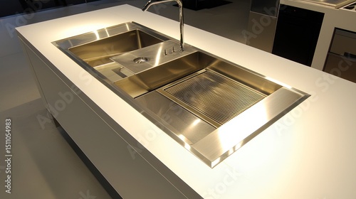 Sleek Modern Kitchen Sink Design
