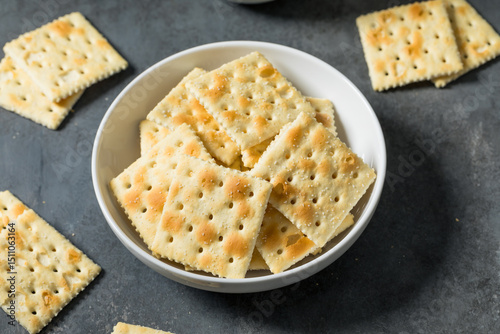 Foto Healthy Saltine Soda Crackers