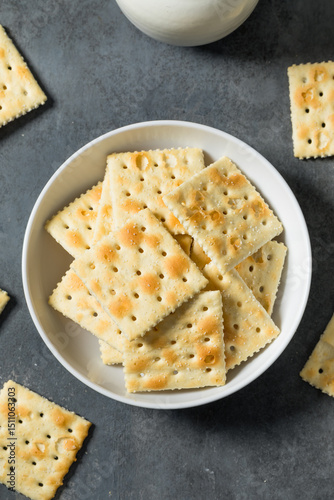 Foto Healthy Saltine Soda Crackers