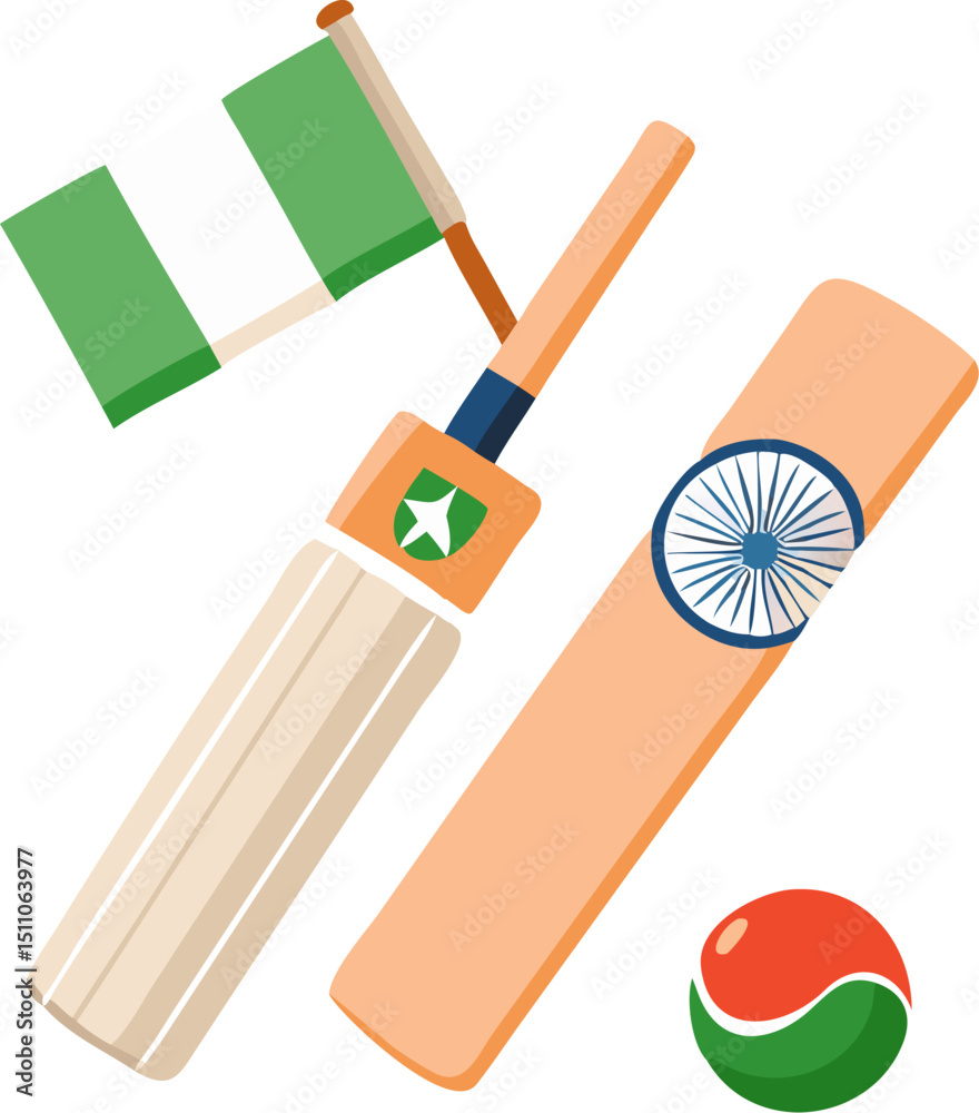 Abstract vector illustration featuring a colorful pencil design, a perfect school tool icon for art and education projects