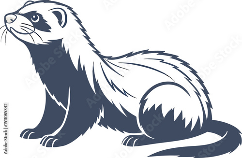 hand drawn illustration of a lion