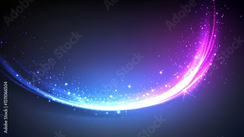 Abstract glowing curves (1)