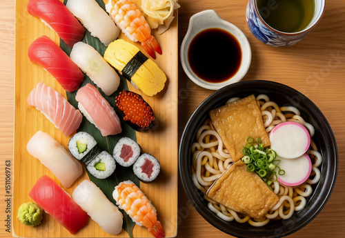 握り寿司定食 photo
