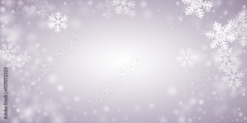 Cute falling snowflakes backdrop. Wintertime speck frozen granules. Snowfall sky white gray wallpaper. Filigree snowflakes february texture. Snow nature scenery.