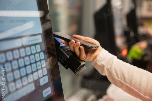 Using Smartphone for Easy Self-Checkout at the Supermarket