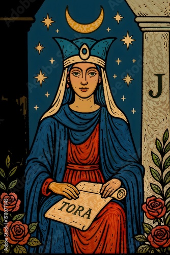 The High Priestess Tarot Card