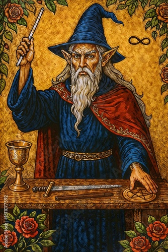 The Hermit Tarot Card