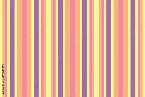 Fonceptual stripe fabric vector, multicolored pattern vertical background. Viagonal texture seamless textile lines in yellow and orange colors.
