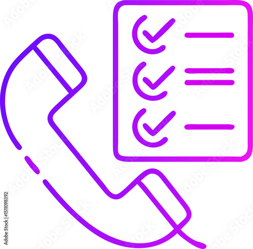 Checklist phone call customer service support helpline