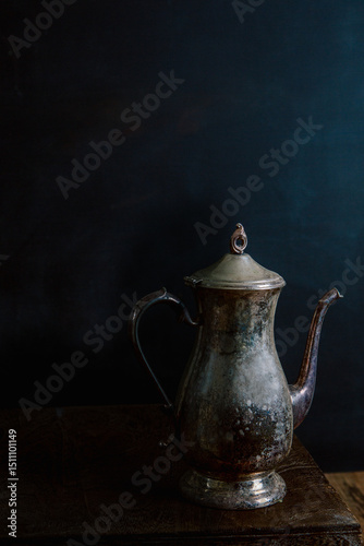 Vintage silverplate coffee and tea pot 