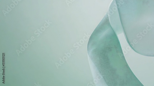 Abstract pastel curves