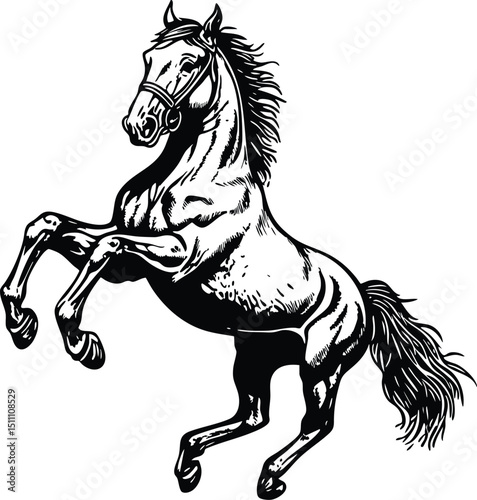 horse vector illustration