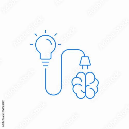 smart idea icon sign vector