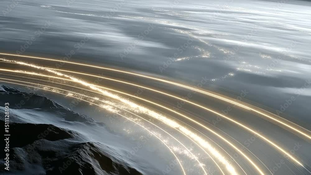 An overhead view of a ringed exoplanet with data overlays and annotations
