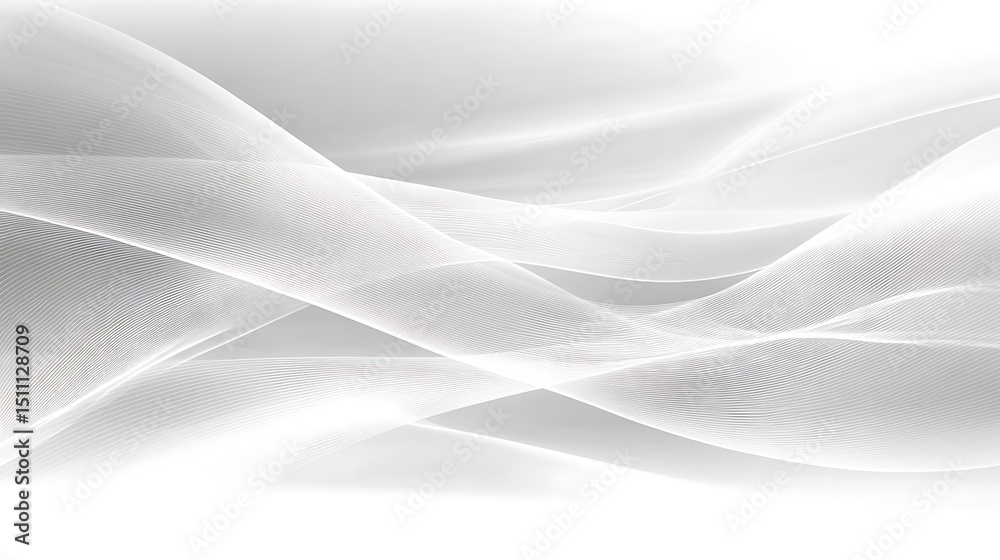 Obraz premium Abstract flowing fabric design (21)