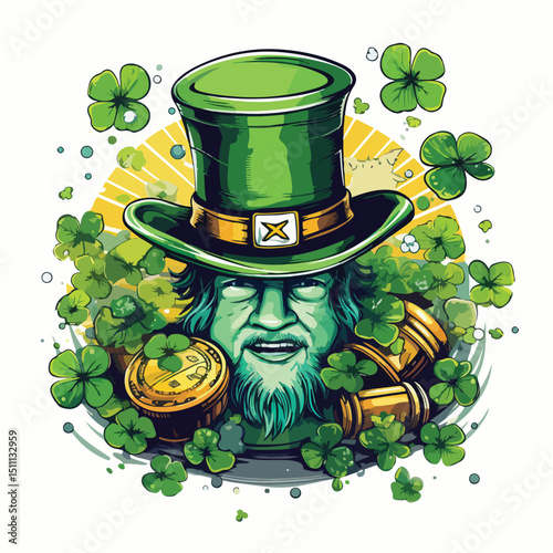 Professional St. Patrick's Day Design Vector Illustration for Festive Celebrations
