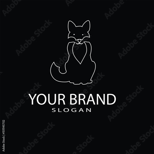 Fox Vector Logo Design
