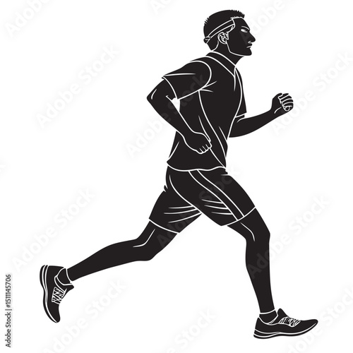 The Runner's Silhouette