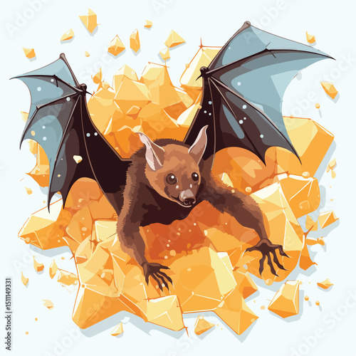 Nipah Virus Dangerous Disease Isolated Illustration for Medical Infographics